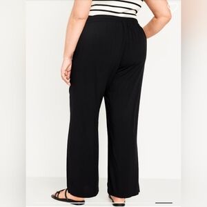 Playa High Waisted Wide Leg Pants